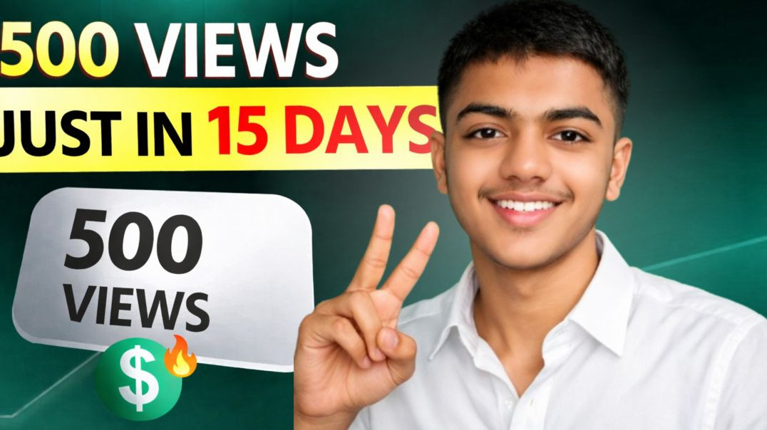 ⁣500 Views Just In 15 Days|💌सिर्फ 15 दिनों में 500 व्यूज़.