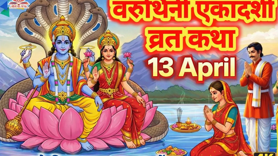 ⁣Varuthini Ekadashi 2026 | 13 April सही तिथि | वरुथिनी एकादशी व्रत कथा | Parana Time | Vishnu Ji Ki K