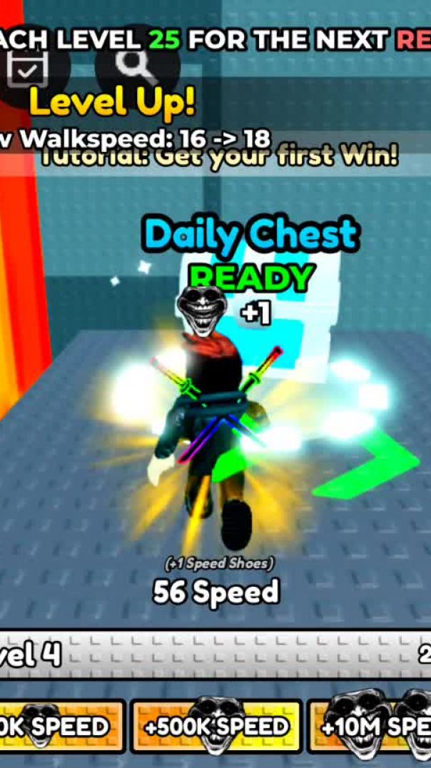 +1 speed escape 67 #gaming #tranding