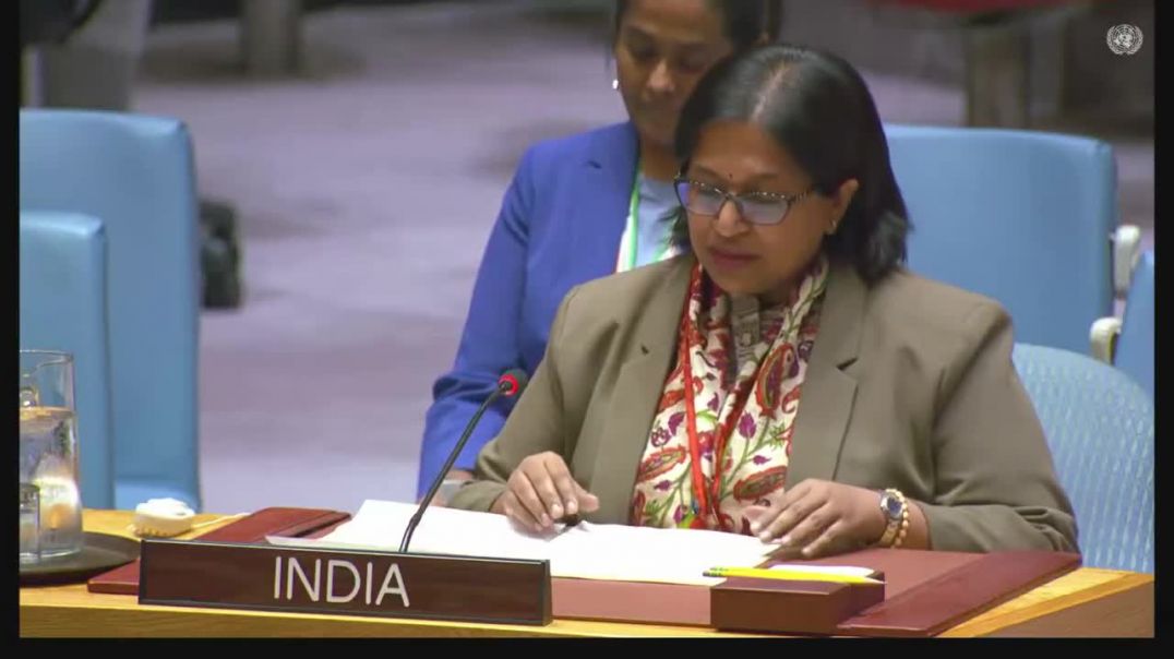 ⁣India at UNSC on Maritime Movement
