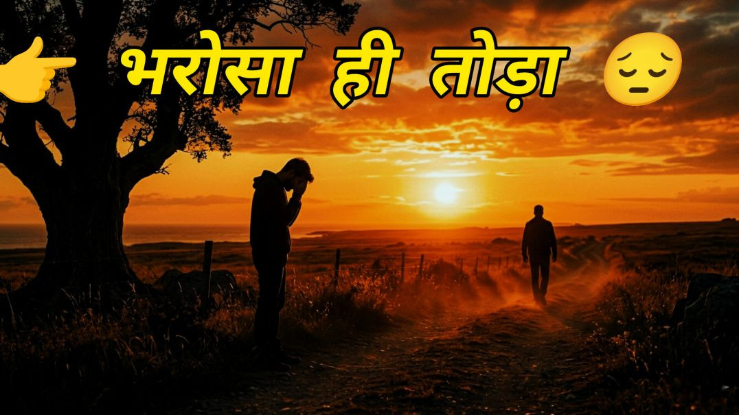 ⁣जब भरोसा टूटता है 😔 | ज़िंदगी की सच्चाई जो कोई नहीं बताता | Emotional Motivation