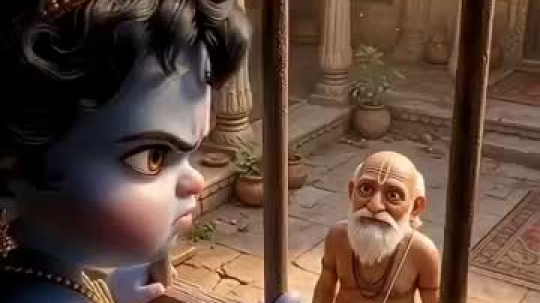 ⁣जब_ठाकुरजी_ने_दिया_विष्णु_अवतार!_🙏___‪@BhaktiPath‬___#thakurji_#katha_#indreshji_#bhakti(360p)
