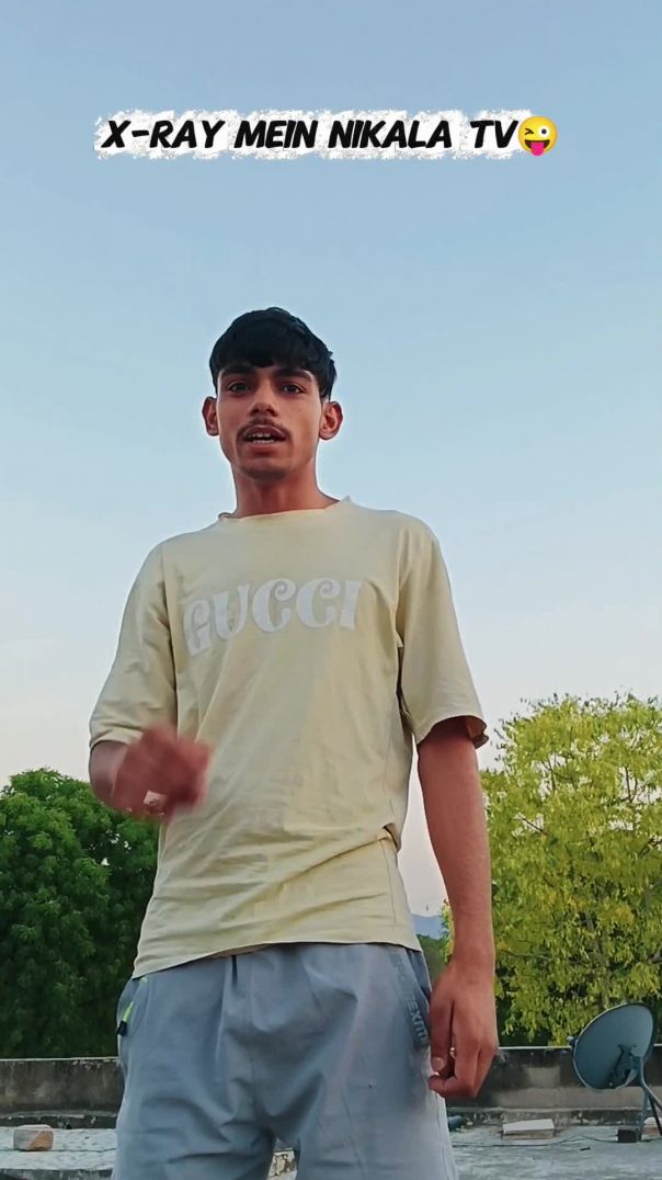 एक्स-रे में निकला टीवी 😜🤣