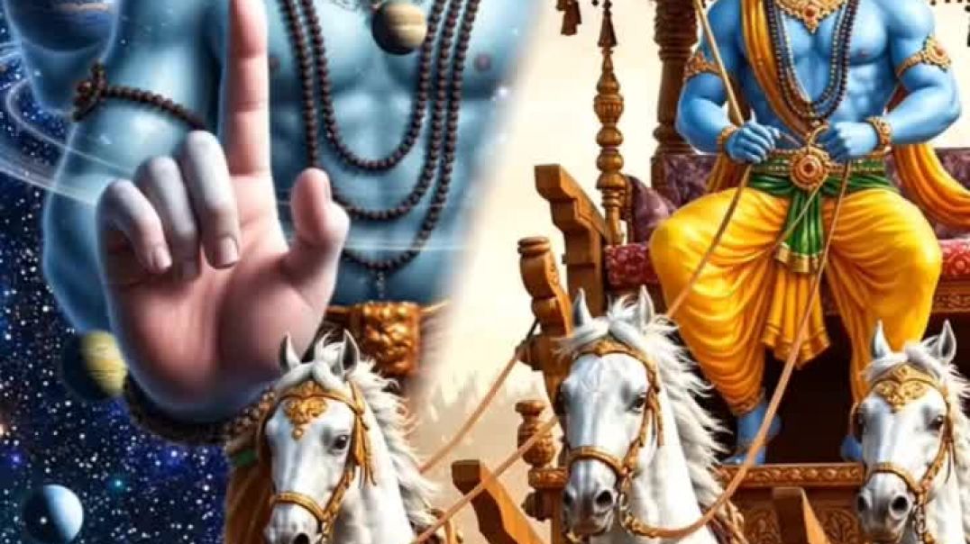 ⁣युगावतार श्री कृष्ण: जब स्वयं भगवान ने धर्म की रक्षा के लिए रणभूमि में कदम रखा!" #facts #viral