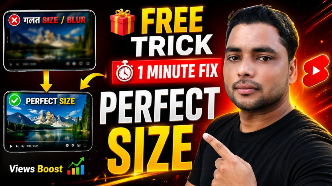 ⁣Thumbnail Resize Karne Ka SECRET तरीका 🤫 Shorts Ke Liye Perfect Size! #shanukasafar