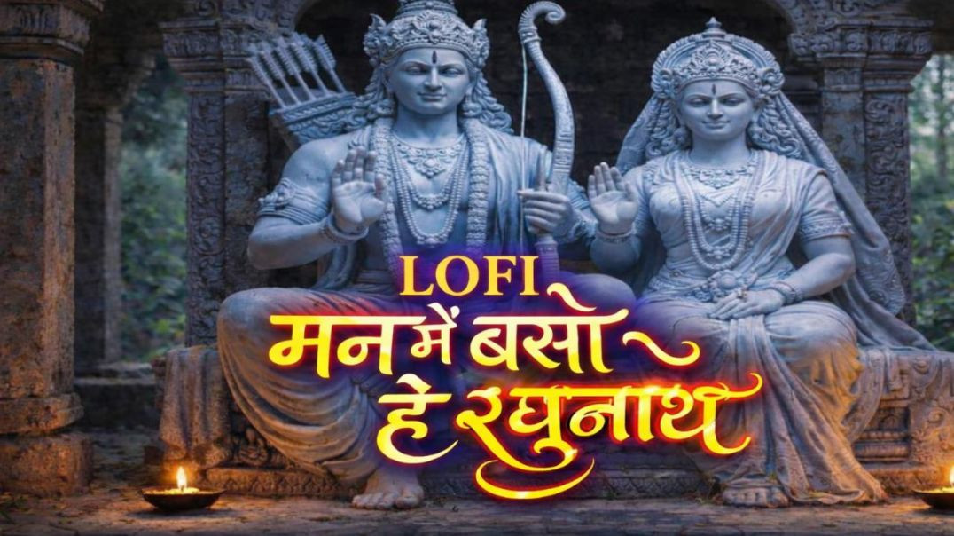 ⁣LOFI मन में बसो हे रघुनाथ /Relaxing Ram Bhajan /Devotional Vibes Deep Relaxation & Bhajan