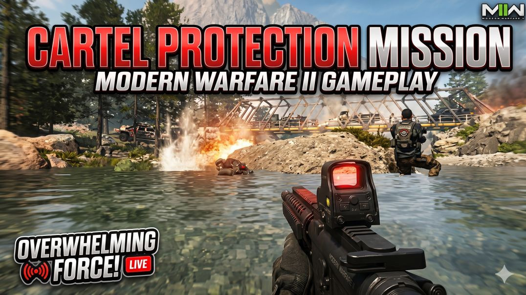 ⁣Call of Duty MW2: Cartel Protection Mission (Full Action)