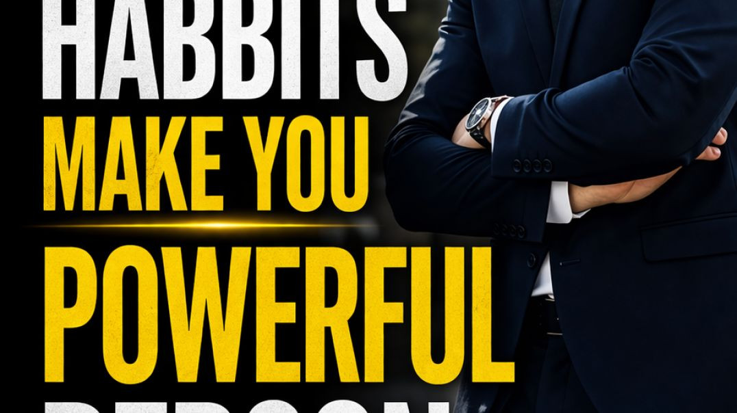 ⁣8 Habbits Make a Powerful Person