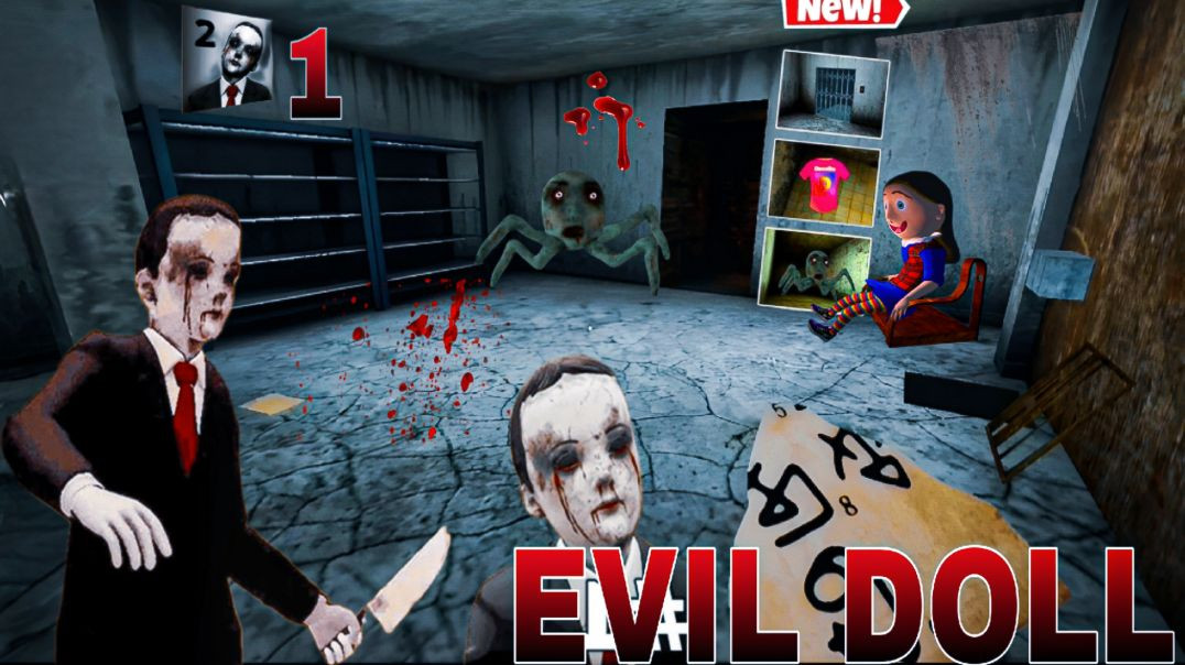 ⁣Evil Doll Horror Game – Bach Ke Dikha! 🔥