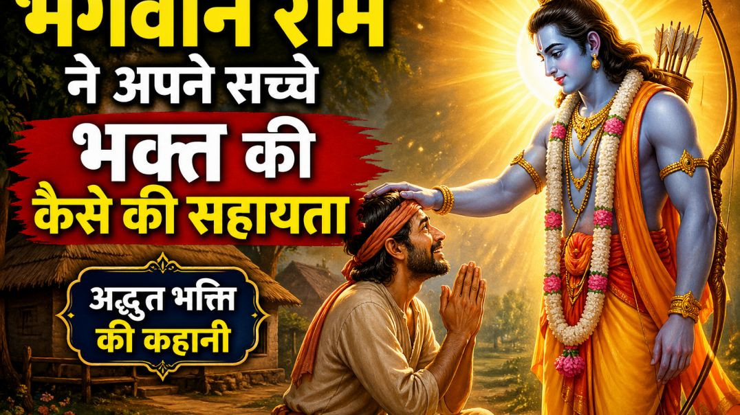⁣भगवान राम ने अपने सच्चे भक्त की कैसे की सहायता | अद्भुत भक्ति की कहानी