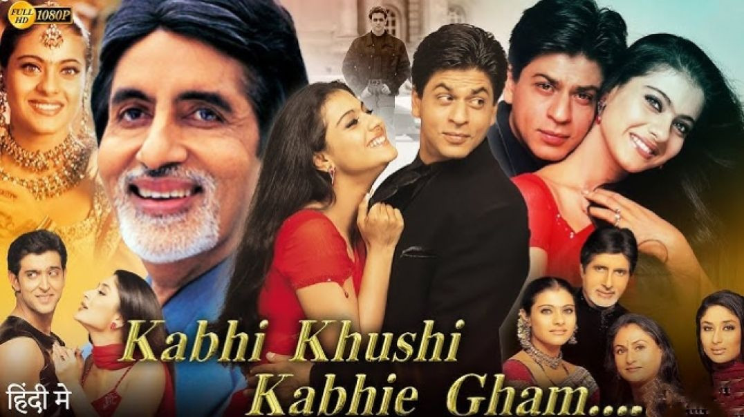 kabhi khusi kabhi gham_title track_amitabh bachchan_jaya shah_shahrukh khan_hrithik roshan_kareena k