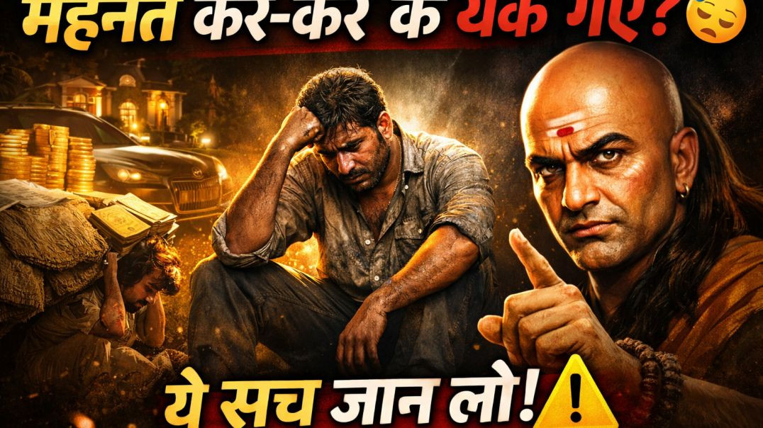 गधे की तरह मेहनत बंद करो 😳 | अमीर बनने का असली राज़ | राघव की कहानी”
