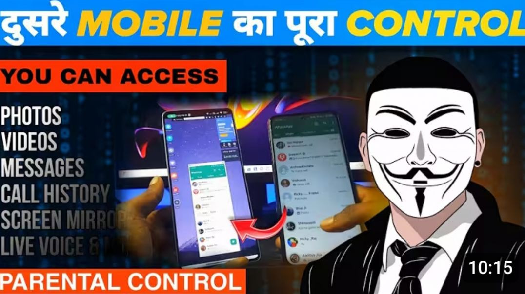 ⁣dusre k phon kaise hack kare 😱|airdroid parental control app kaise use kare <br>airdroid kaise use k