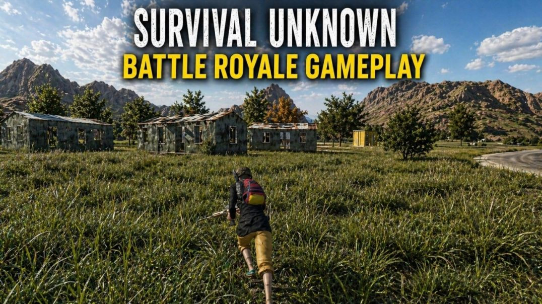 ⁣🔥 SURVIVAL UNKNOWN BATTLE ROYALE! 😱 Ultra Realistic Gameplay 🎯