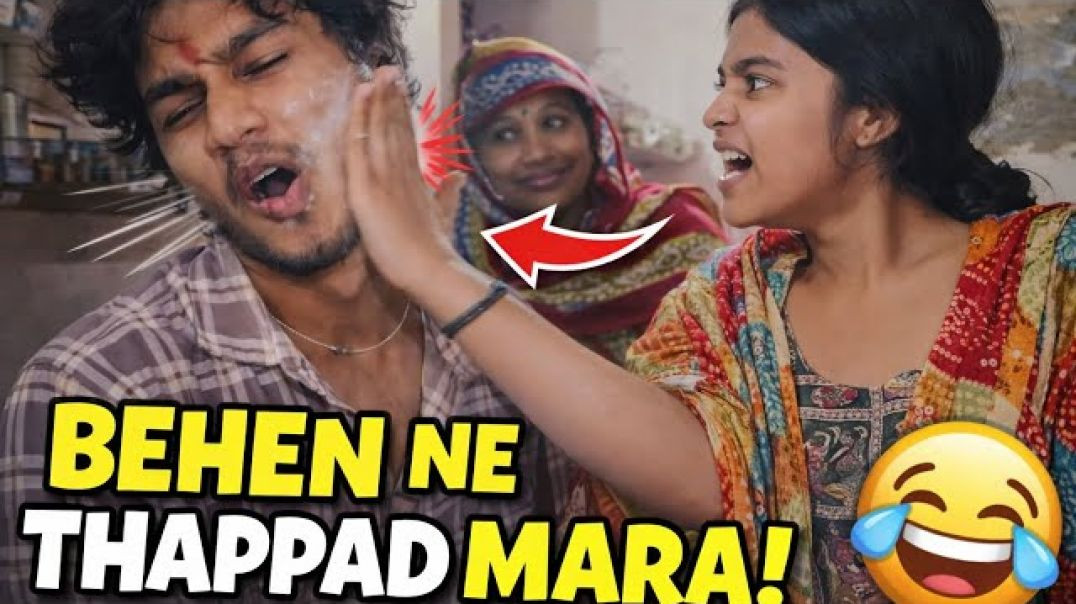 ⁣Mujhe Behen ne thappad kyun mara?😱😅| Long Vlog”