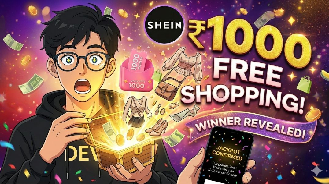 ⁣Shein App ₹1000 Free Shopping Trick 🛍️ | Best Earning App 2026