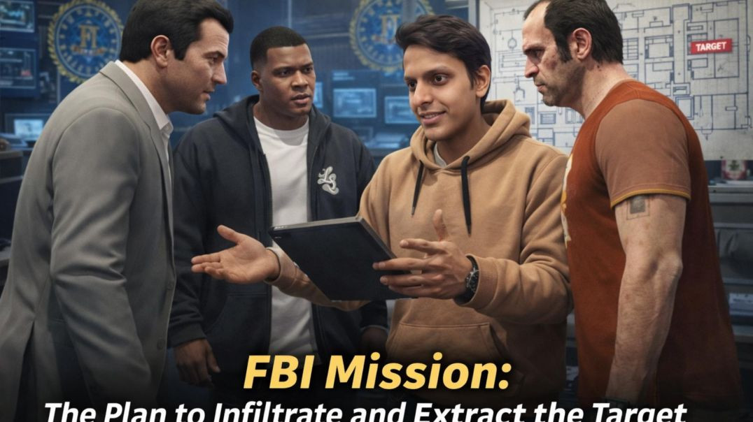 ⁣GTA 5 Hindi – FBI Mission Begins 😱