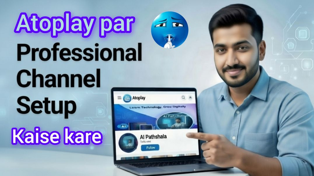 ⁣Atoplay par professional channel set up kaise kare?