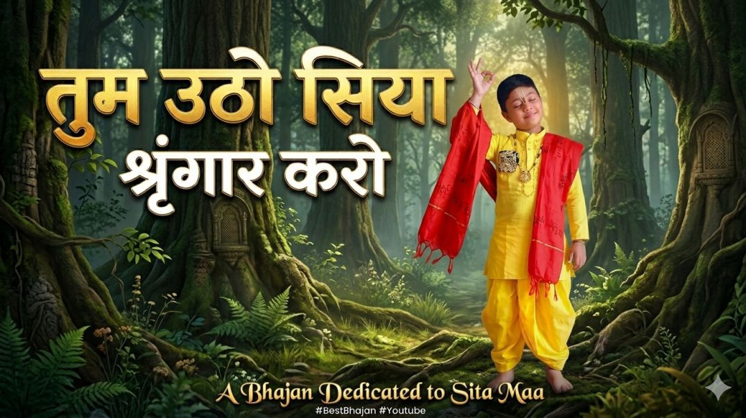 ⁣दिल को छू लेने वाला भजन: तुम उठो सिया श्रृंगार करो | Heart Touching Bhajan 2026