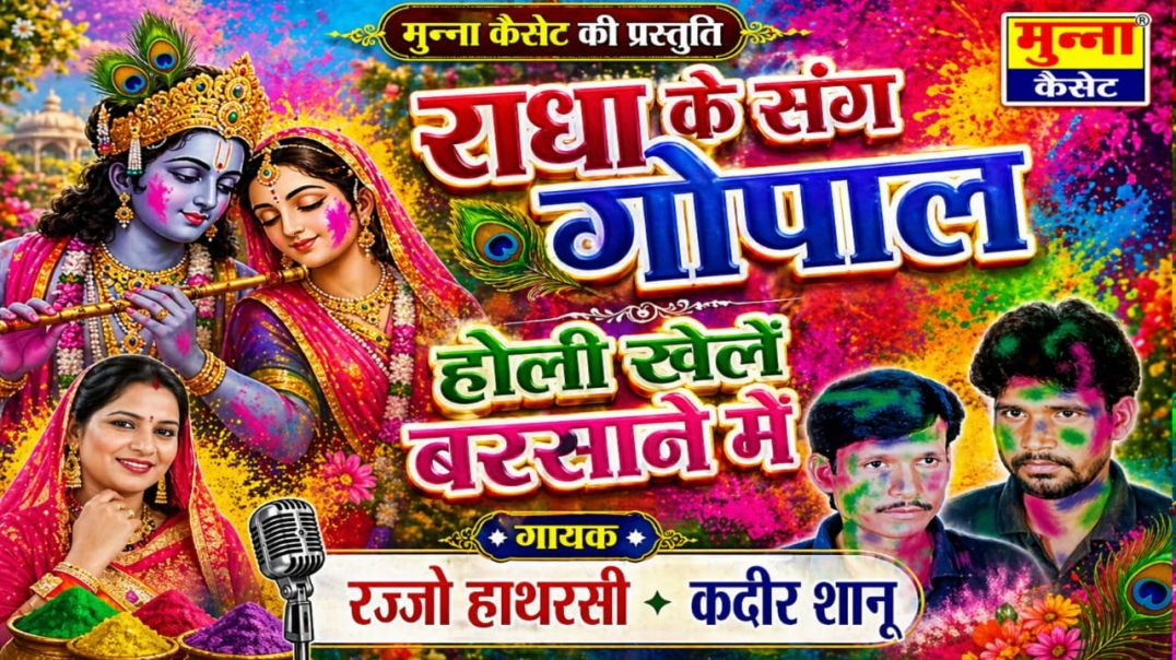 राधा के संग गोपाल गायक - रज्जो हाथरसी