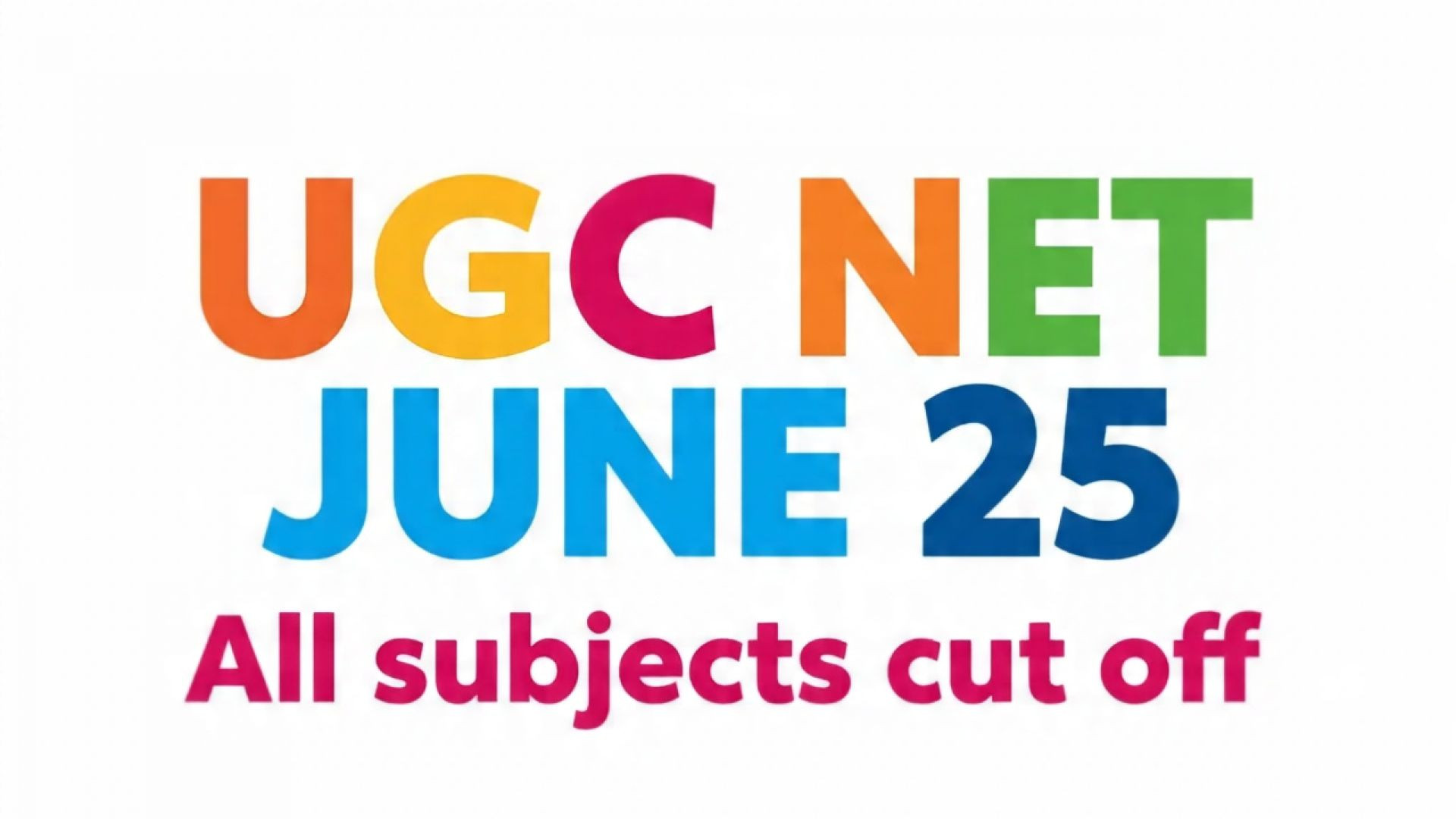 UGC NET EXAM JUNE 2025_SUBJECT_CATEGORY WISE CUTOFF MARK#ugc #ugcnet2025 #exam #net #jrf