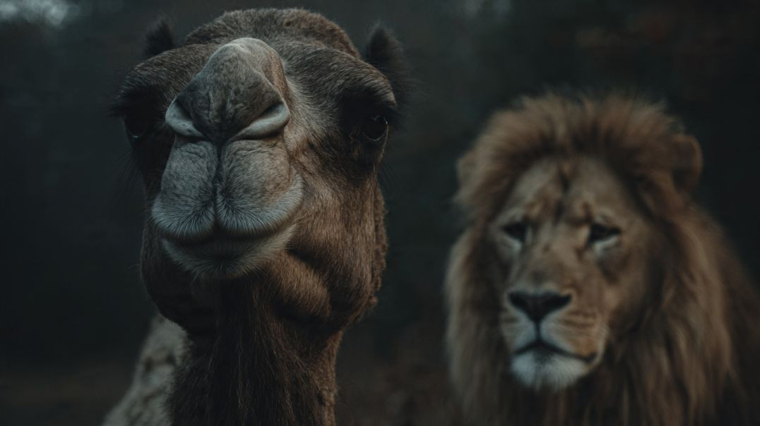 ⁣The Lion, Camel, Crow & Jackal Story | शेर, ऊंट, कौआ और सियार की नैतिक कहानी