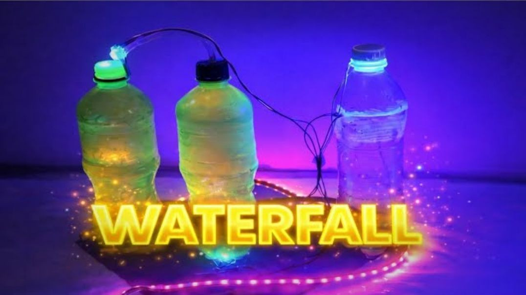 ⁣नया वाटरफॉल घर पर आसानी से _Naya waterfall ghar per aasani se _how to make waterfall_diy waterfall