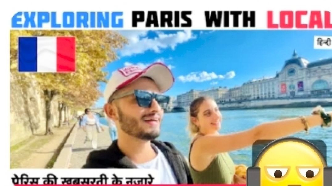 ⁣Indian Exploring Paris🇨🇵 With Local Friend (Non Touristic Things To Do In Paris)