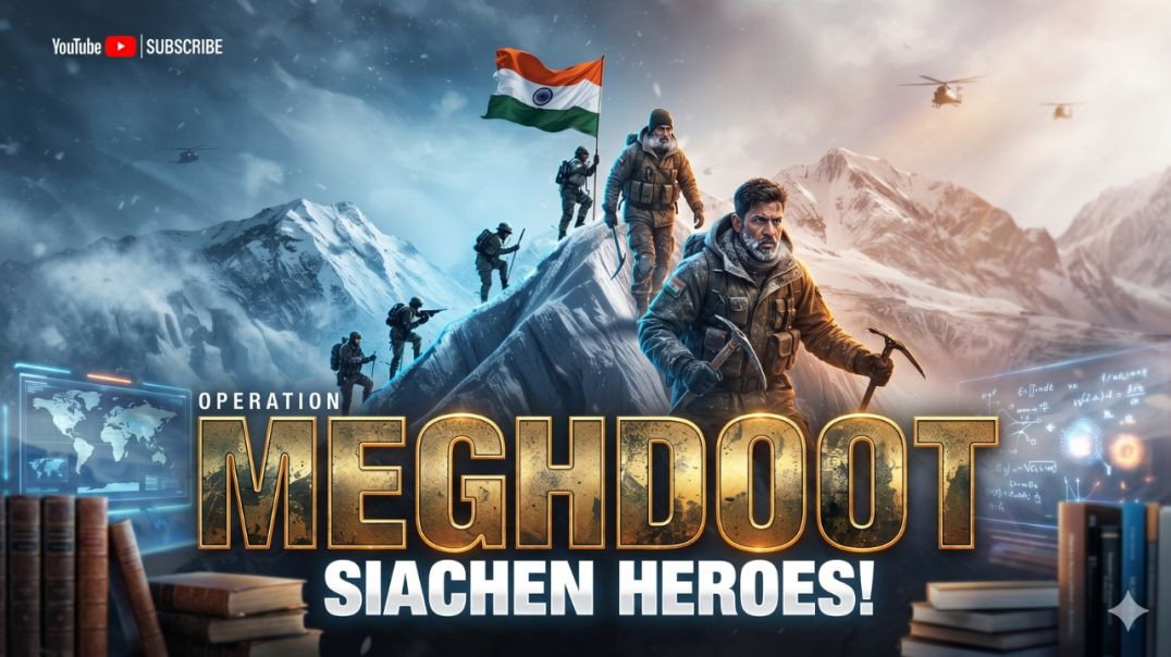 ⁣Operation Meghdoot ❄️⚔️ | Siachen Par India Ka Kabza 🇮🇳 | Highest Battlefield #shorts