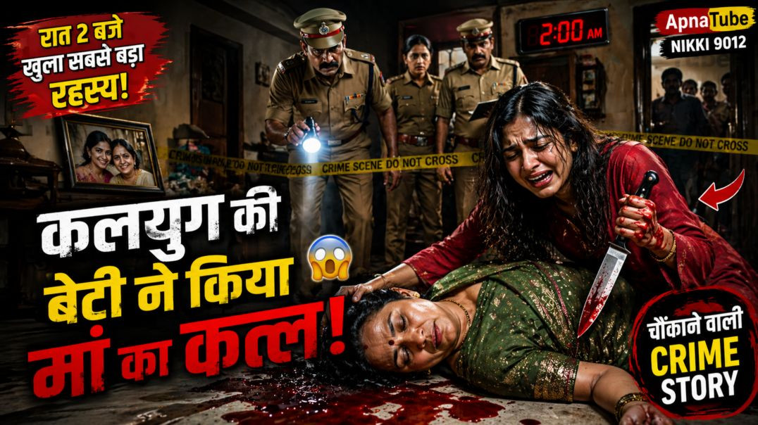 ⁣कलयुग की बेटी ने किया मां का कत्ल 😱 रात 2 बजे खुला सबसे बड़ा रहस्य! | Crime Story | Nikki 9012