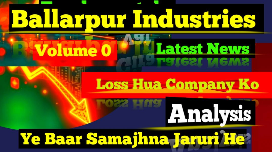 ⁣Ballarpur Industries Analysis