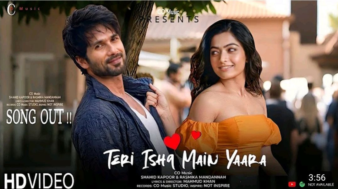 ⁣Teri_Ishq_Main_Yaara___Shahid_Kapoor_&amp;amp;_Rashmika_Mandanna___New_Hindi_Song_2026___Lyrical