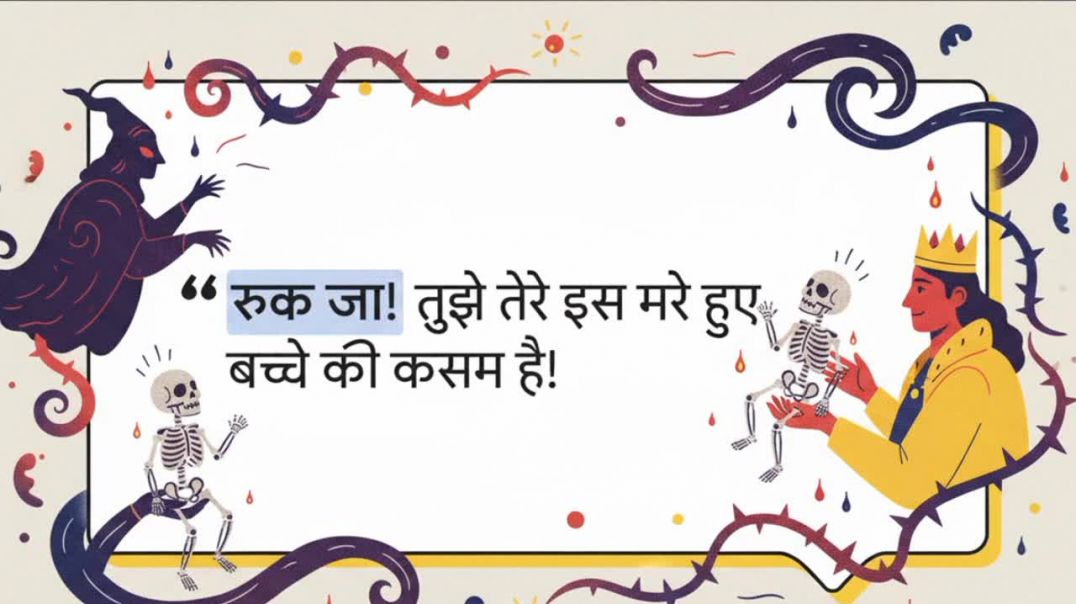 ⁣" अगर वह किसी राजा की पत्नी है तो कल से वह दुनिया की सबसे खूबसूरत विधवा कहलाएगी।