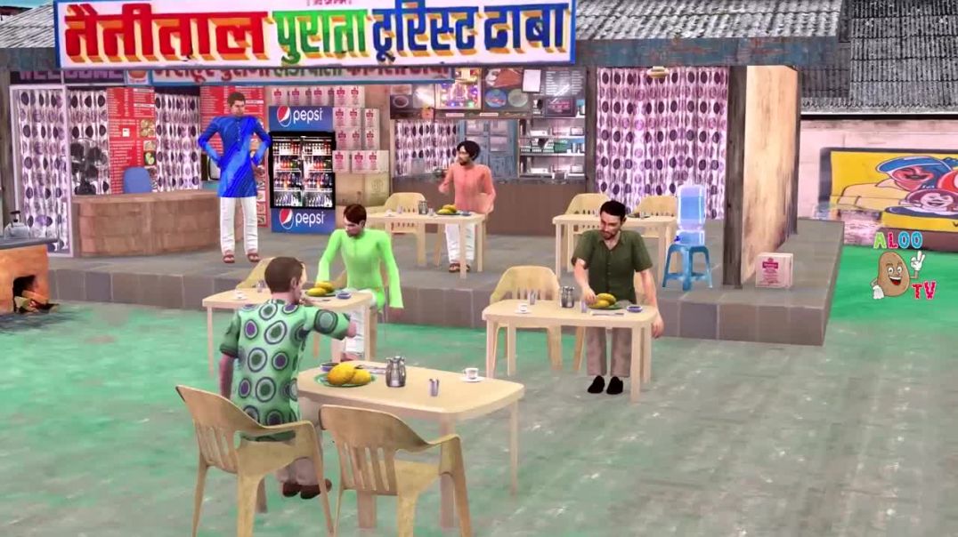⁣बांस मटन खाना बनाना Bamboo Mutton Cooking  Must Watch New Funny Comedy Video 2021