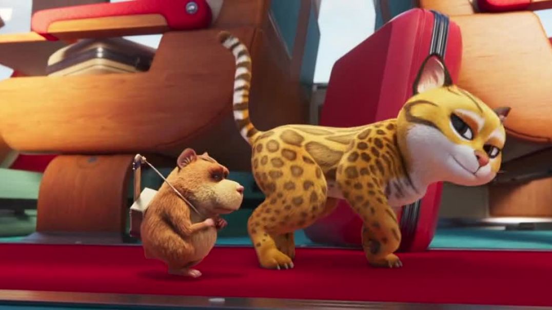 ⁣Pets on a train 2025,720p