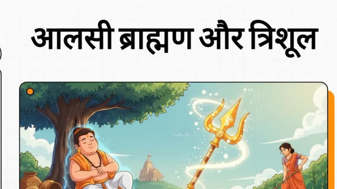 ⁣आलसी ब्राह्मण