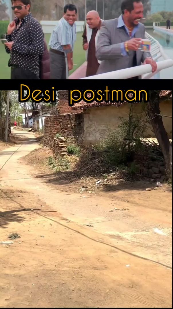 Desi postman ki funny video 🤣🤣