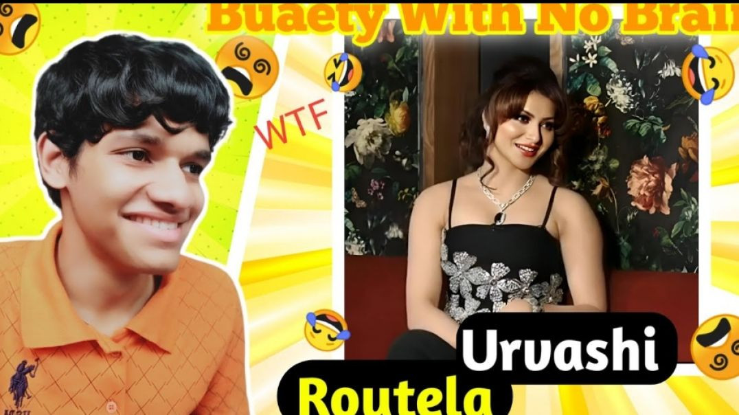 ⁣Brainrot Urvashi Routela The Buaety With No Brain  Meme Review #comedy #entertainment