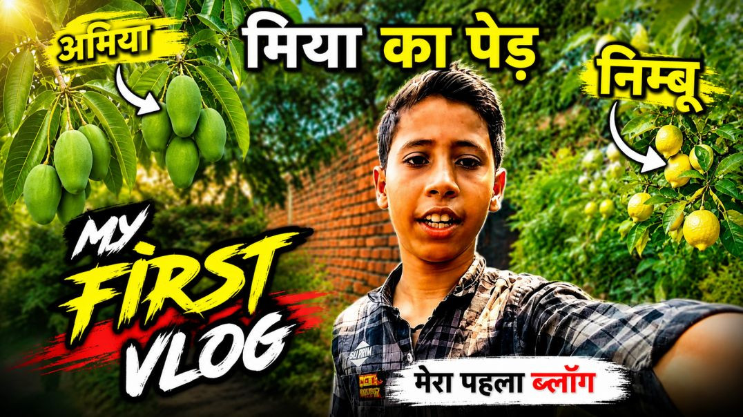 ⁣🍋 अमिया VS निम्बू | मेरा पहला देसी व्लॉग 🔥