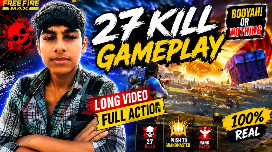 ⁣14 kill Booyah kiya 🏁