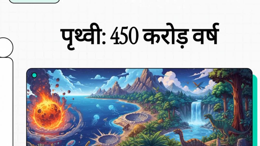 ⁣Prithvi ki utpati