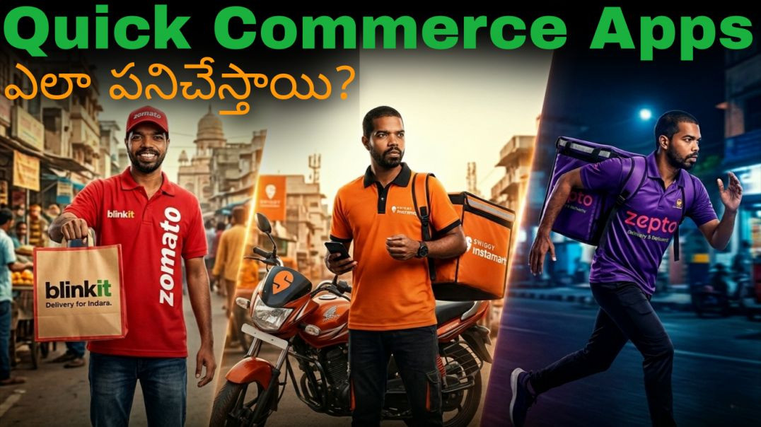 10 minute delivery apps అసలు ఎలా పనిచేస్తాయి ? | How Quick Commerce Apps work ?