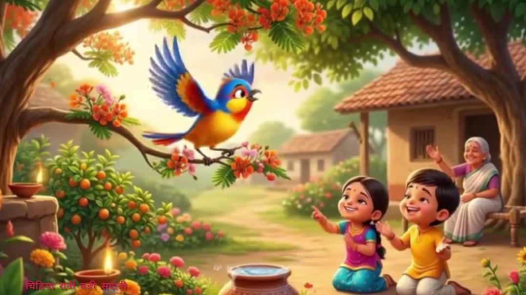 चिङिया रानी बङी सयानी Nursury  Rymes