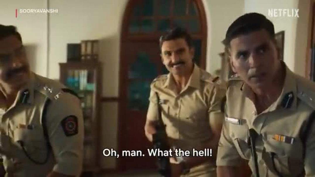 ⁣Akshay, Ranveer, and Ajay Devgn are a DEADLY TRIO! #sooryavanshi