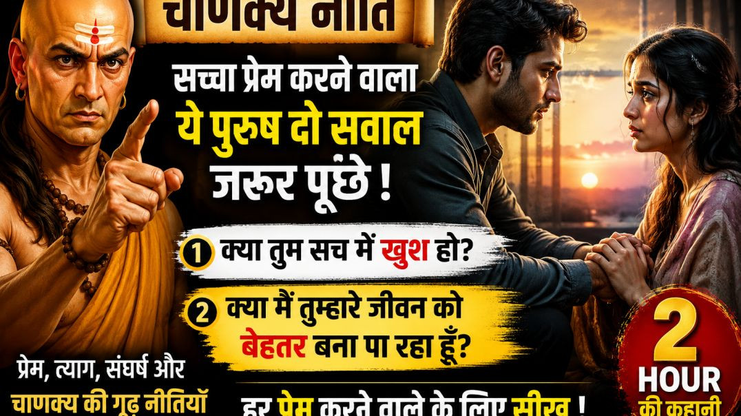 ⁣सच्चा प्यार करने वाला पुरुष ये 2 सवाल ज़रूर पूछता है ❤️
