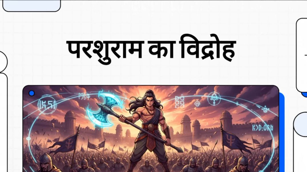 ⁣Parshuram ka vidroh