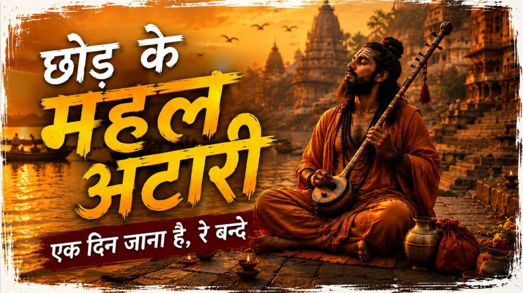 ⁣छोड़ के महल अटारी 😭 सुनकर आंखों में आंसू आ जाएंगे /Heart Touching Bhajan /वैराग्य से भरा भजन II