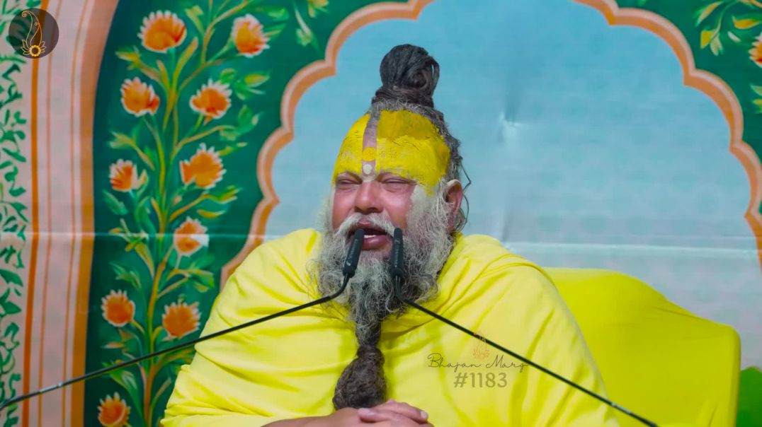 ⁣जब महाराज जी ने कहा आज पहला प्रश्न हम करेंगे। Bhajan Marg - Bhajan Marg (1080p, h264, youtube)