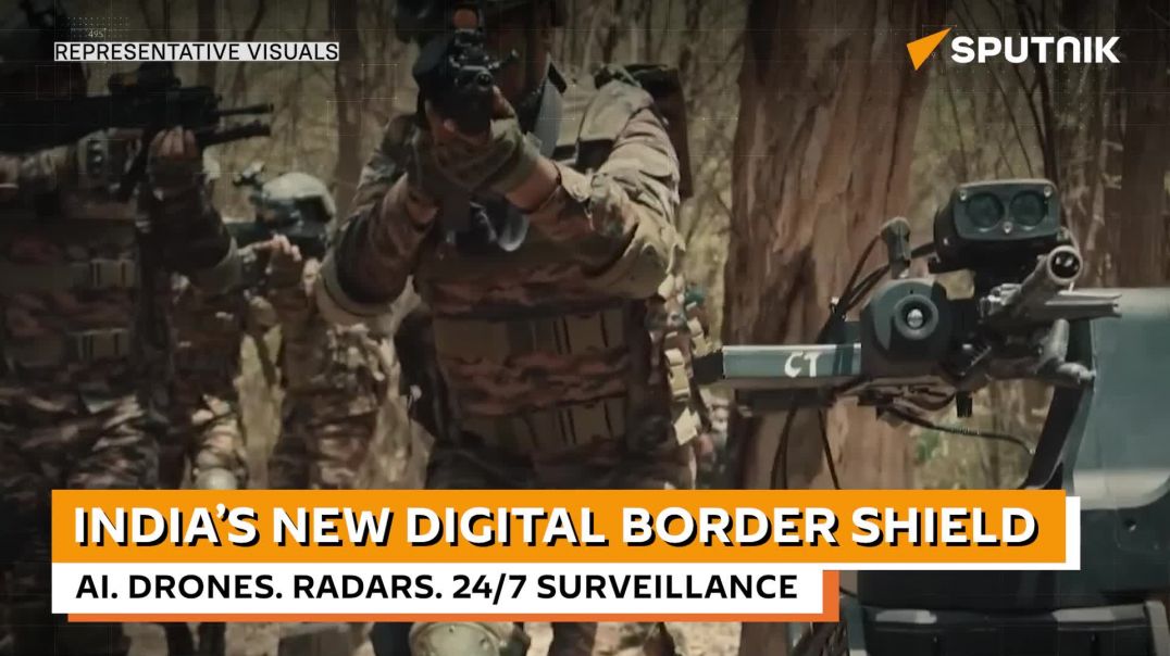 ⁣India deploys AI-powered 'smart border' shield
