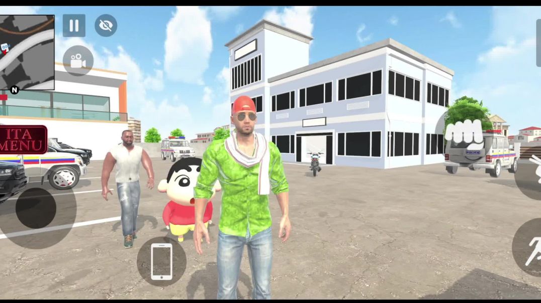 ⁣Franklin open new police station in indian theft auto simulator